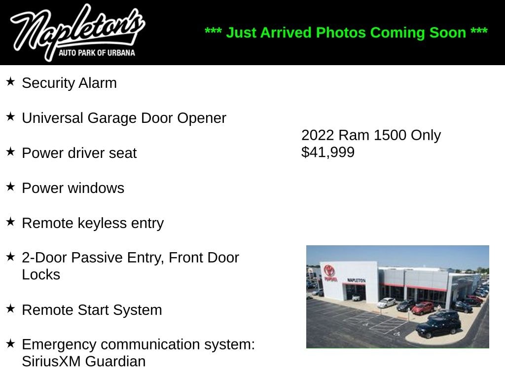ram ram 1500 pickup 2022 1C6SRFLT4NN301878 image ram ram 1500 pickup 2022 1C6SRFLT4NN301878 image
